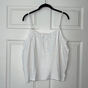 H&M tank top. White. Size M.